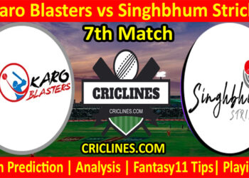 Today Match Prediction-Bokaro Blasters vs Singhbhum Strickers-Jharkhand T20 League-2022-JSCA-7th Match-Who Will Win