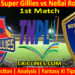 Today Match Prediction-Chepauk Super Gillies vs Nellai Royal Kings-TNPL T20 2022-1st Match-Who Will Win