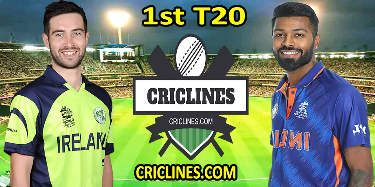 Today Match Prediction-IRE vs IND-1st T20 Match-2022-Who Will Win