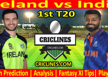 Today Match Prediction-Ireland vs India-1st T20 Match-2022-Who Will Win