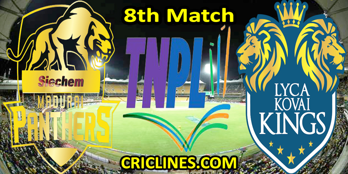 Today Match Prediction-MPS vs LKK-TNPL T20 2022-8th Match-Who Will Win