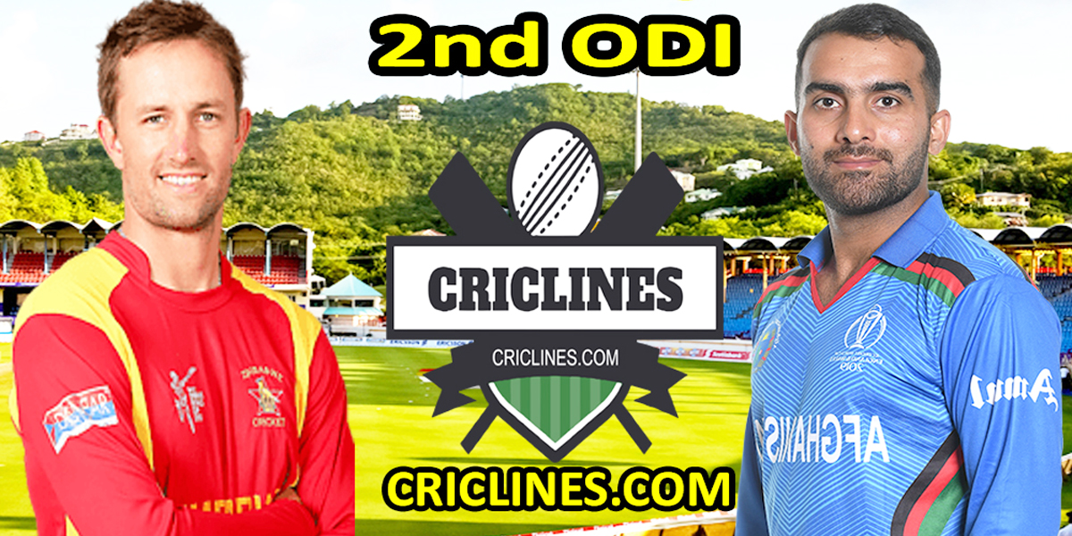 Today Match Prediction-ZIM vs AFG-2nd ODI 2022-Who Will Win