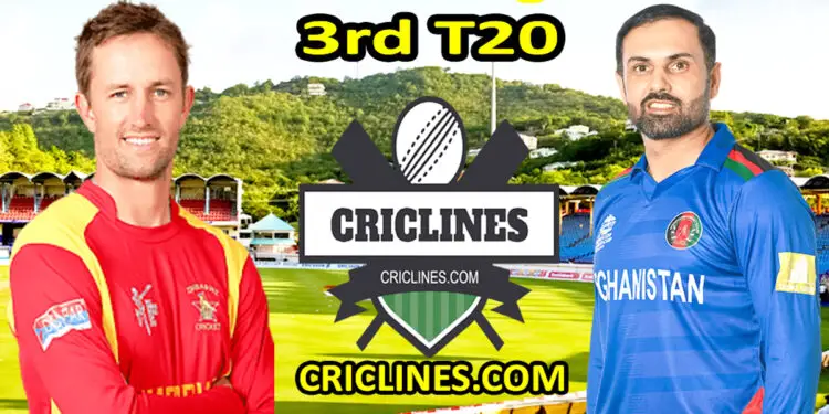 Today Match Prediction-ZIM vs AFG-3rd T20 2022-Who Will Win