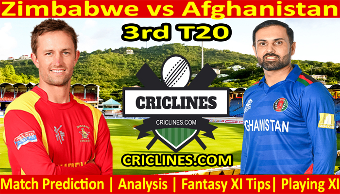 Today Match Prediction-Zimbabwe vs Afghanistan-3rd T20 2022-Who Will Win