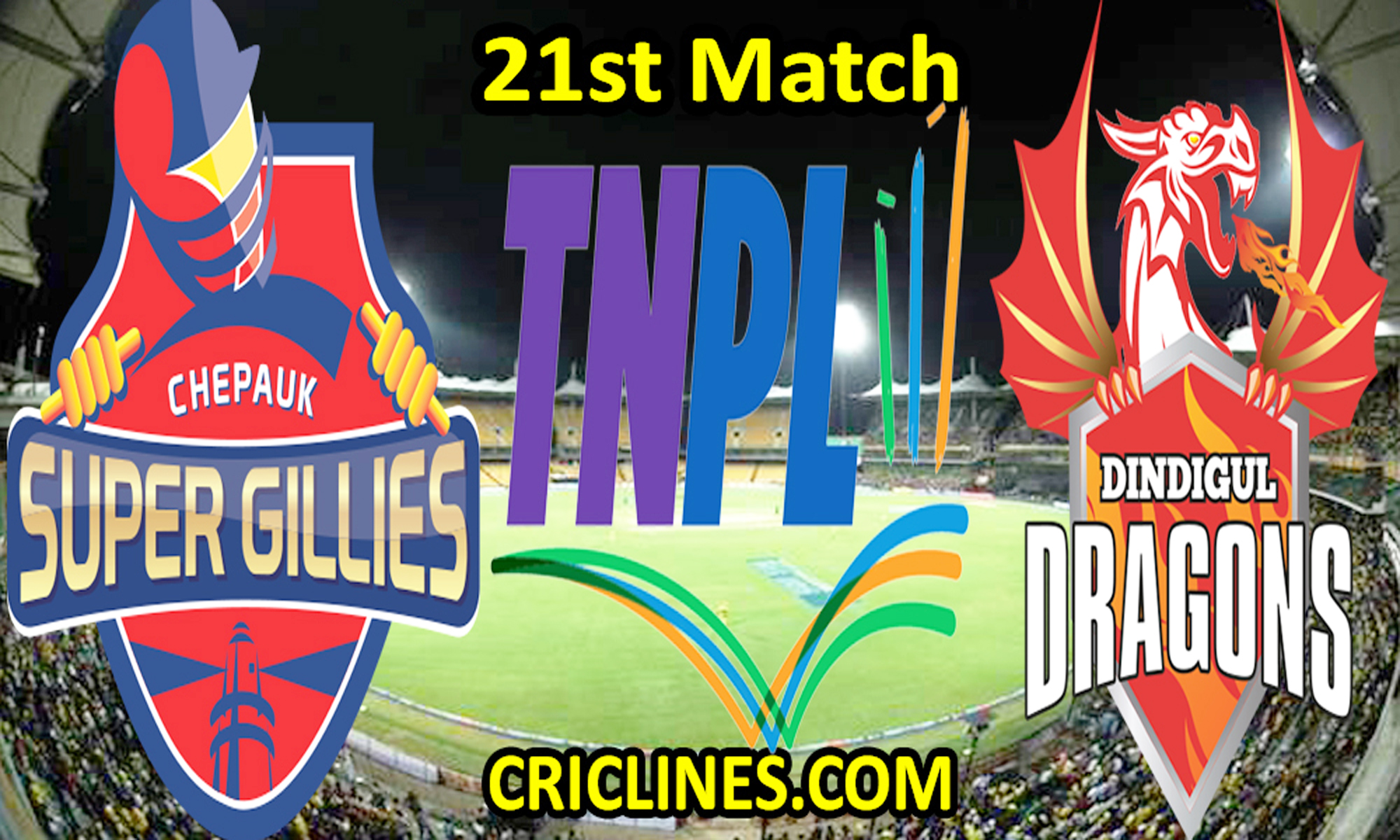 Today Match Prediction-CSG vs DGD-TNPL T20 2022-21st Match-Who Will Win