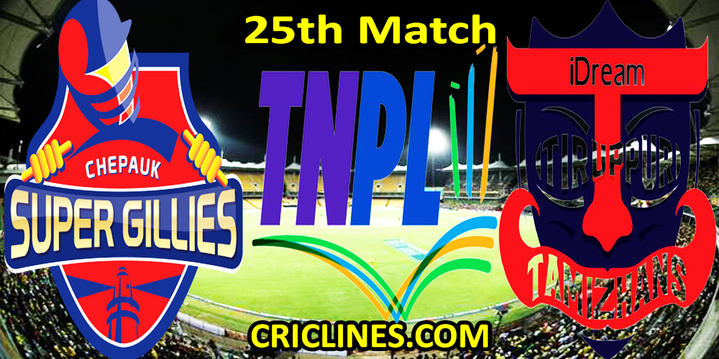 Today Match Prediction-CSG vs IDT-TNPL T20 2022-25th Match-Who Will Win
