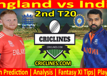 Today Match Prediction-ENG vs IND-2nd T20 Match-2022-Who Will Win
