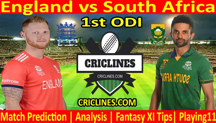 Today Match Prediction-ENG vs SA-1st ODI Match-2022-Who Will Win