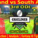 Today Match Prediction-ENG vs SA-3rd ODI Match-2022-Who Will Win