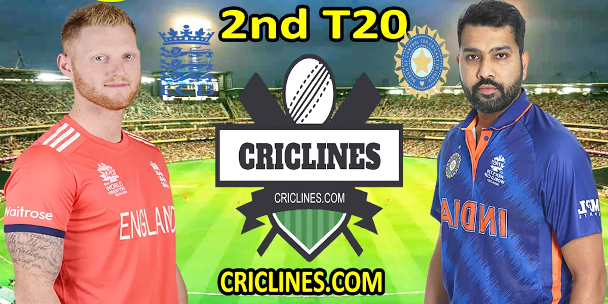 Today Match Prediction-England vs India-2nd T20 Match-2022-Who Will Win