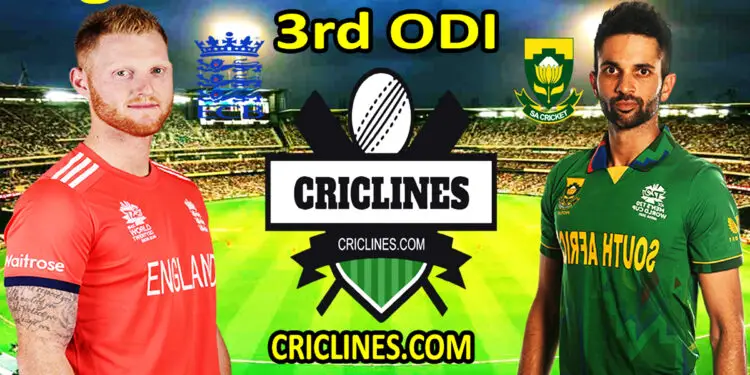 Today Match Prediction-England vs South Africa-3rd ODI Match-2022-Who Will Win