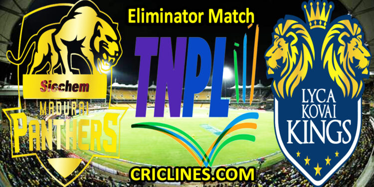 Today Match Prediction-MPS vs LKK-TNPL T20 2022-Eliminator Match-Who Will Win