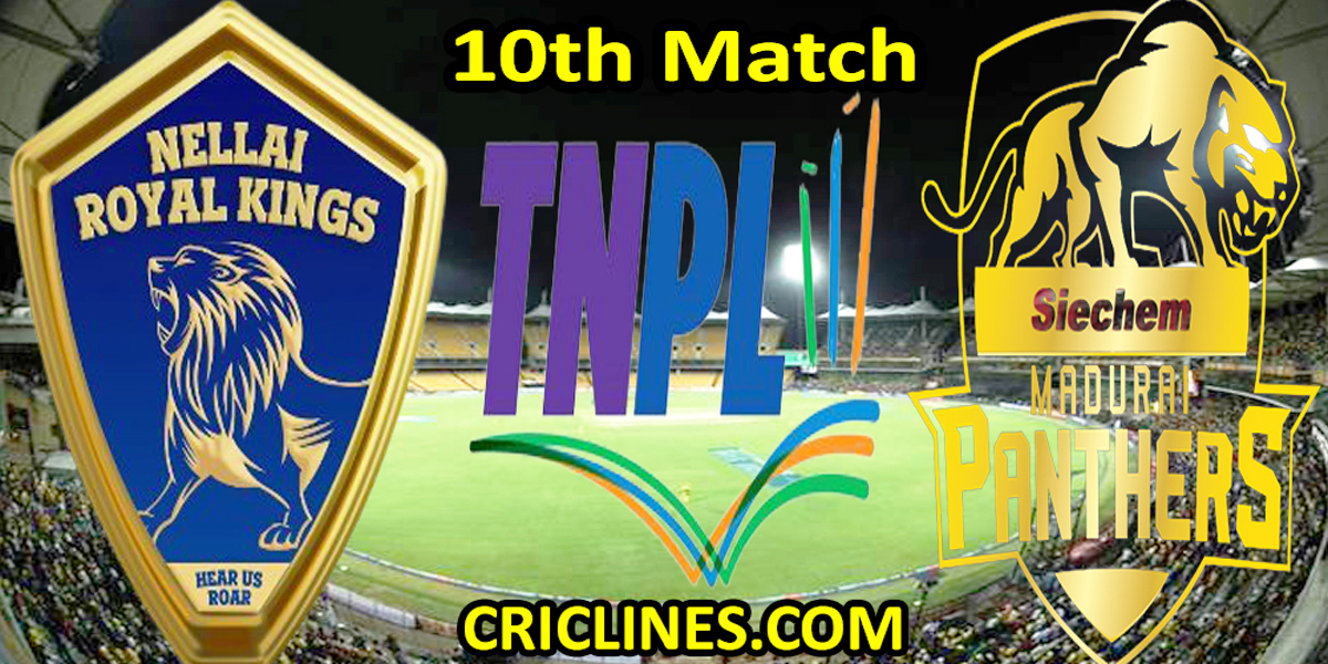Today Match Prediction-NRK vs MPS-TNPL T20 2022-10th Match-Who Will Win