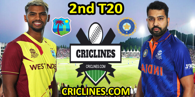 Today Match Prediction-West Indies vs India-2nd T20 2022-Who Will Win