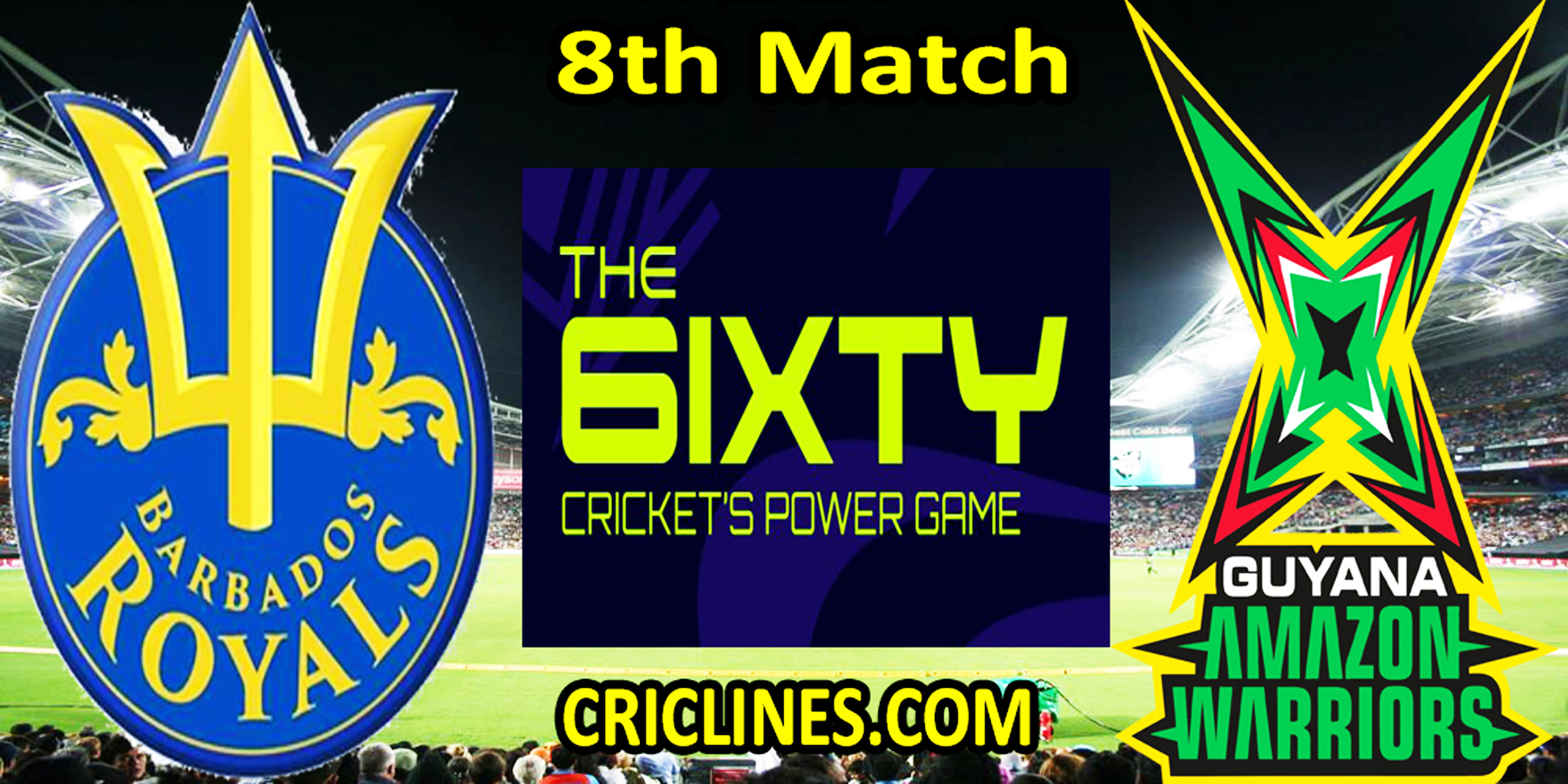 Today Match Prediction-BRS vs GAW-The 6ixty 2022-8th Match-Who Will Win
