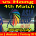 Today Match Prediction-IND vs HKG-Asia Cup 2022-4th Match-Who Will Win