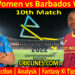 Today Match Prediction-INDW vs BARW-Commonwealth Games Womens Cricket Competition-2022-10th Match-Who Will Win