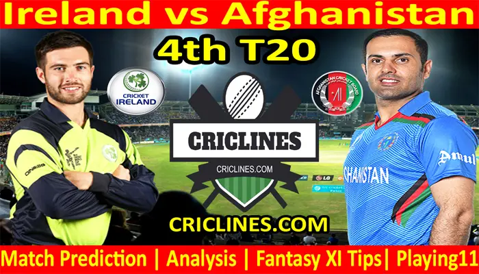 Today Match Prediction-IRE vs AFG-4th T20-2022-Who Will Win Today