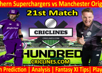 Today Match Prediction-Northern Superchargers vs Manchester Originals-The Hundred League-2022-21st Match-Who Will Win