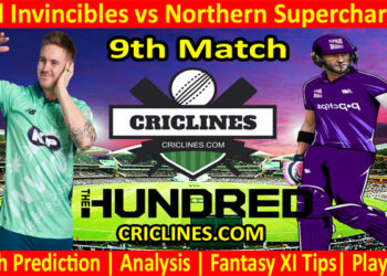 Today Match Prediction-Oval Invincibles vs Northern Superchargers-The Hundred League-2022-9th Match-Who Will Win
