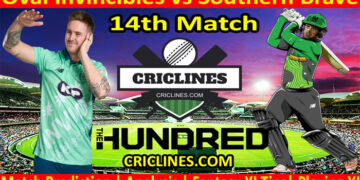 Today Match Prediction-Oval Invincibles vs Southern Brave-The Hundred League-2022-14th Match-Who Will Win