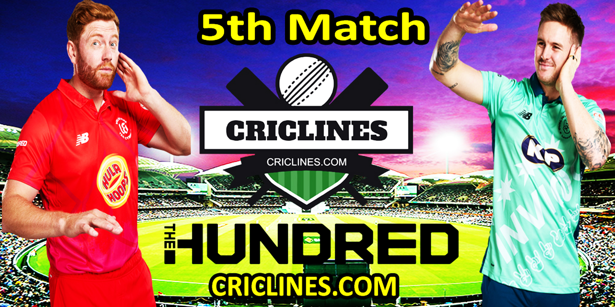 Today Match Prediction-WFR vs OVI-The Hundred League-2022-5th Match-Who Will Win
