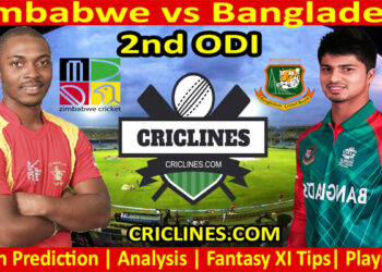 Today Match Prediction-ZIM vs BAN-2nd ODI-2022-Who Will Win Today