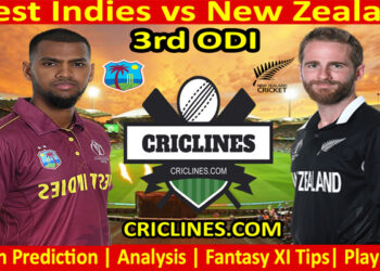WI vs NZ-Today Match Prediction-3rd ODI-2022-Who Will Win
