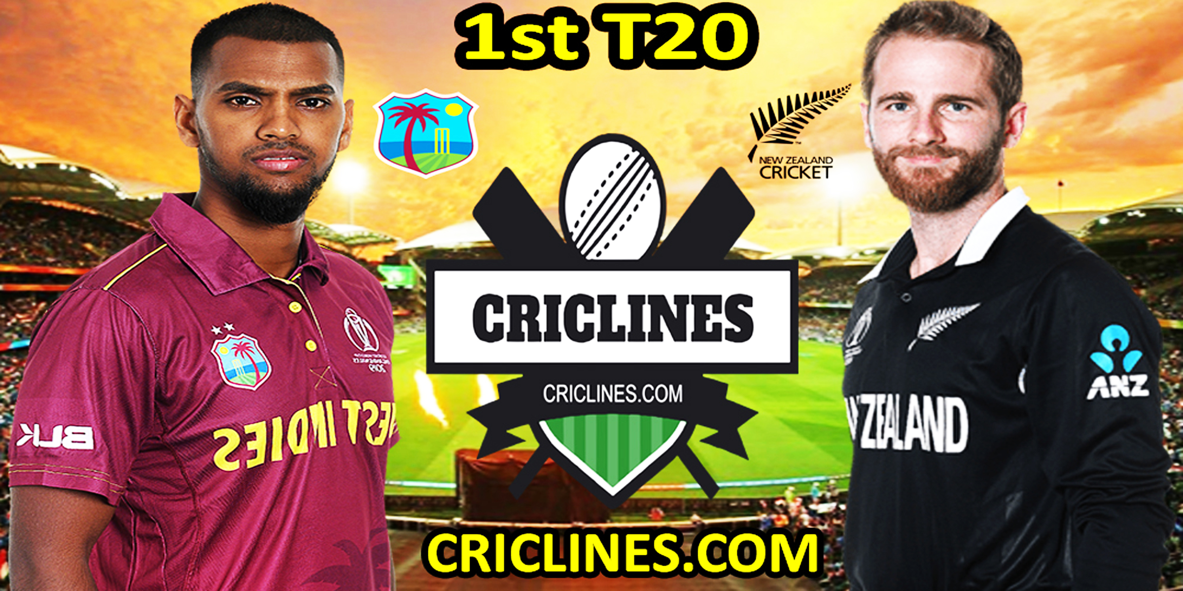 West Indies vs New Zealand-Today Match Prediction-1st T20-2022-Who Will Win