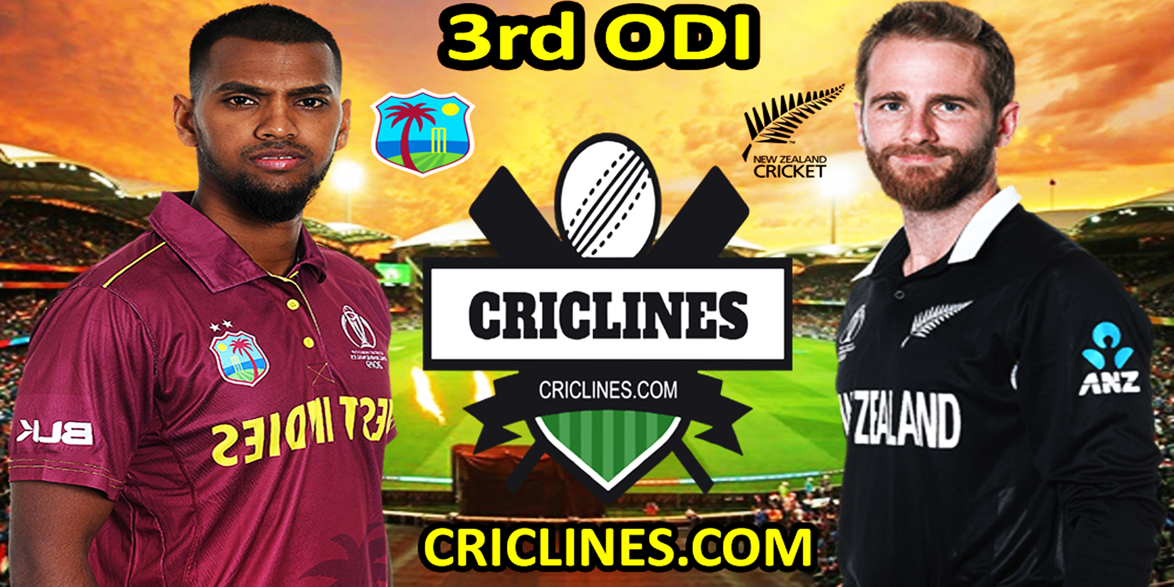 West Indies vs New Zealand-Today Match Prediction-3rd ODI-2022-Who Will Win