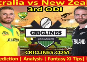 Australia vs New Zealand-Today Match Prediction-3rd ODI-2022-Who Will Win