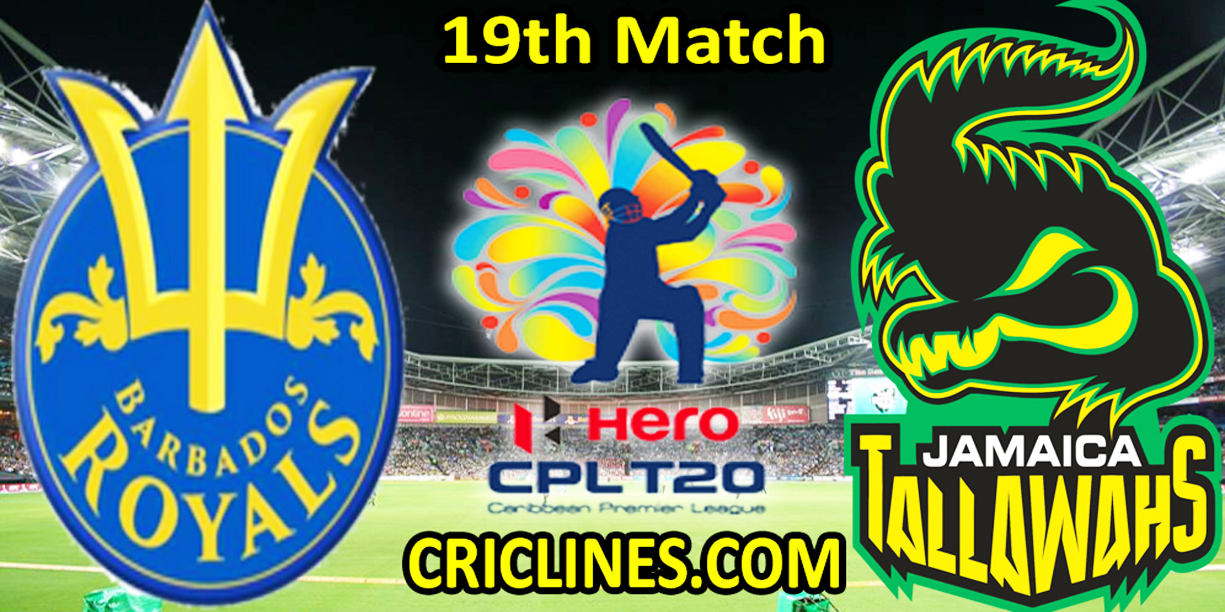 Today Match Prediction-BRS vs JTS-CPL T20 2022-19th Match-Who Will Win