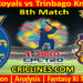 Today Match Prediction-Barbados Royals vs Trinbago Knight Riders-CPL T20 2022-8th Match-Who Will Win