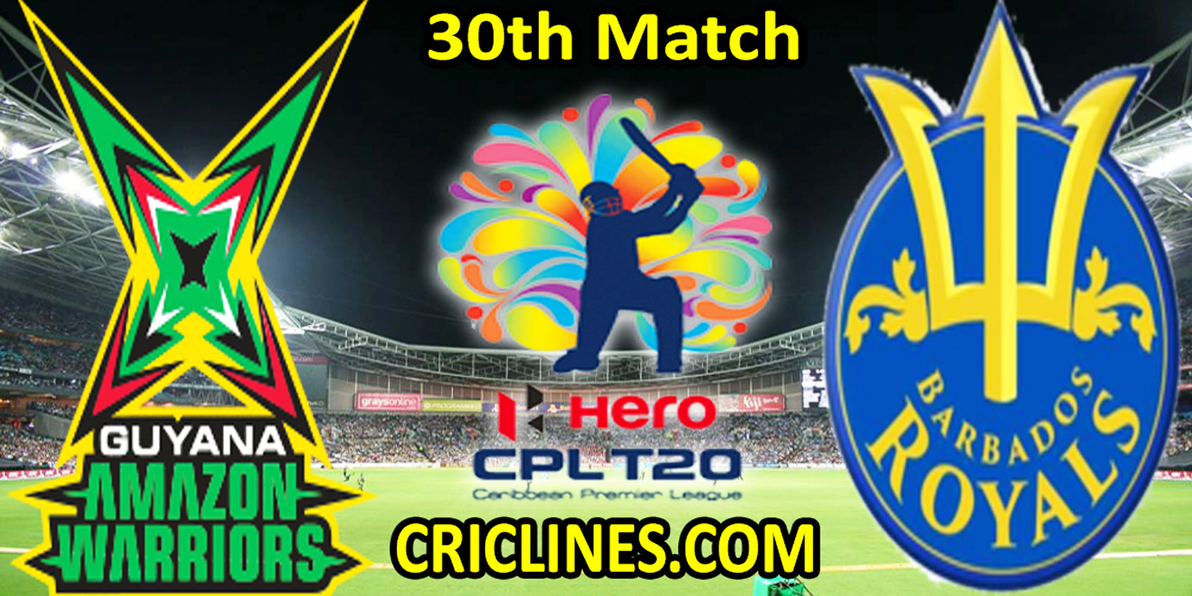 Today Match Prediction-GAW vs BRS-CPL T20 2022-30th Match-Who Will Win