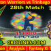 Today Match Prediction-Guyana Amazon Warriors vs Trinbago Knight Riders-CPL T20 2022-28th Match-Who Will Win