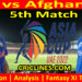 Today Match Prediction-IND vs AFG-Asia Cup 2022-Super Four-5th Match-Who Will Win