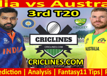Today Match Prediction-IND vs AUS-3rd T20-2022-Who Will Win
