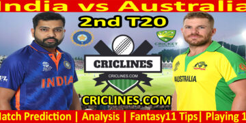 Today Match Prediction-India vs Australia-2nd T20-2022-Who Will Win