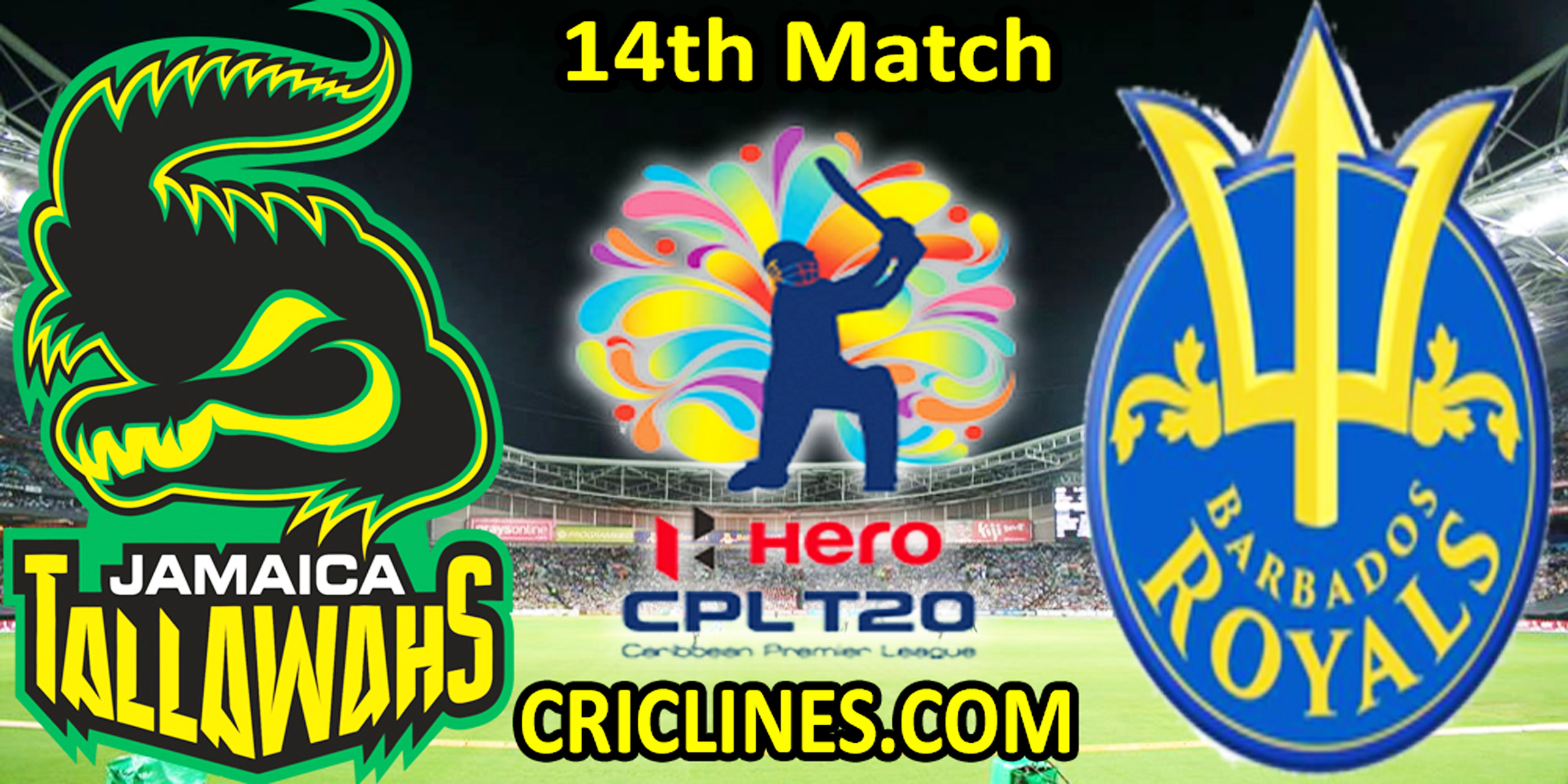 Today Match Prediction-JTS vs BRS-CPL T20 2022-14th Match-Who Will Win