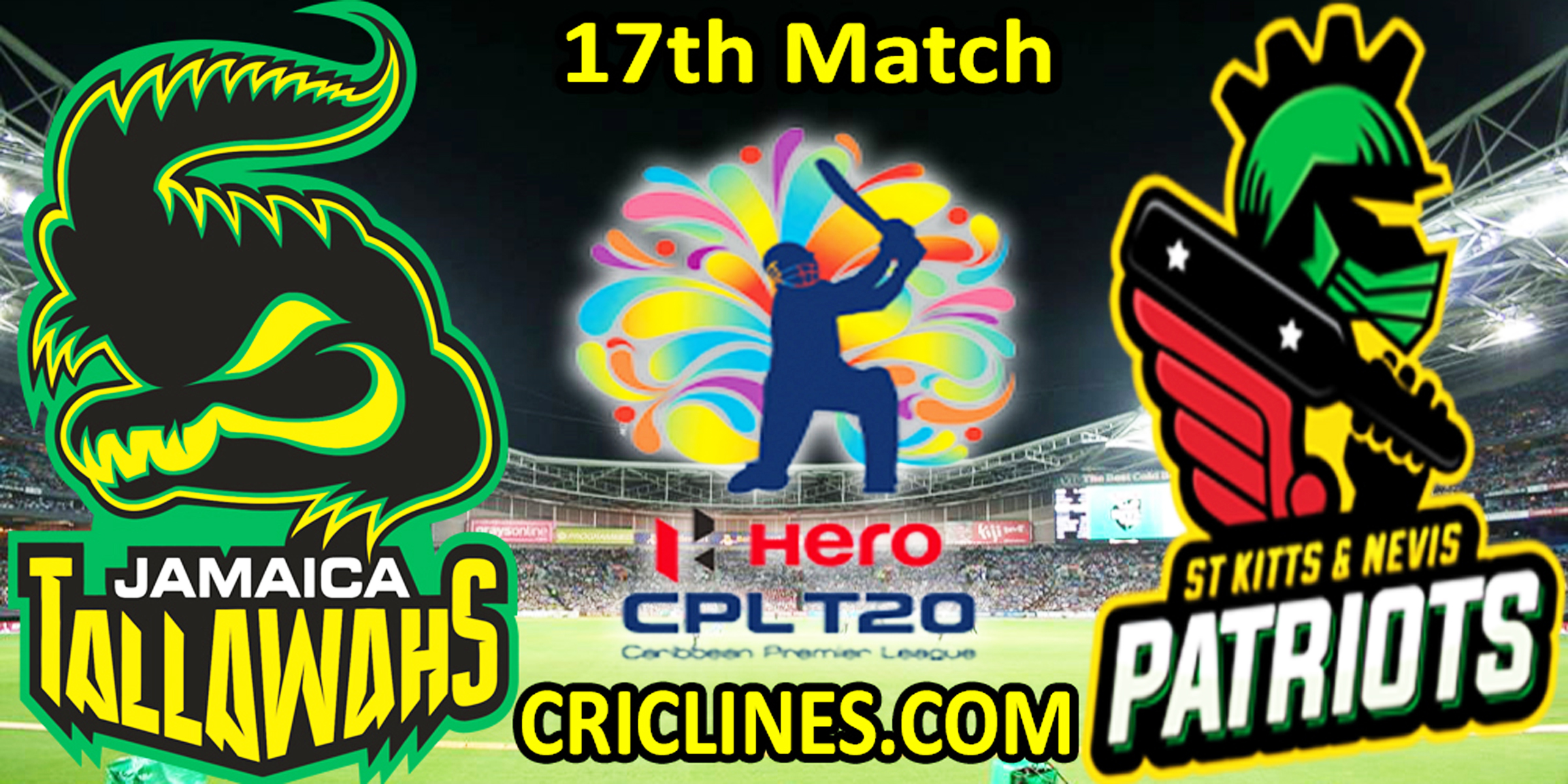 Today Match Prediction-JTS vs SNP-CPL T20 2022-17th Match-Who Will Win