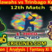 Today Match Prediction-Jamaica Tallawahs vs Trinbago Knight Riders-CPL T20 2022-12th Match-Who Will Win