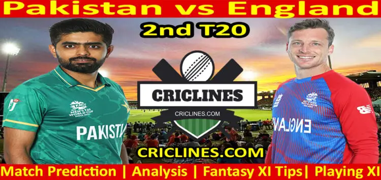 Today Match Prediction-PAK vs ENG-2nd T20-2022-Who Will Win