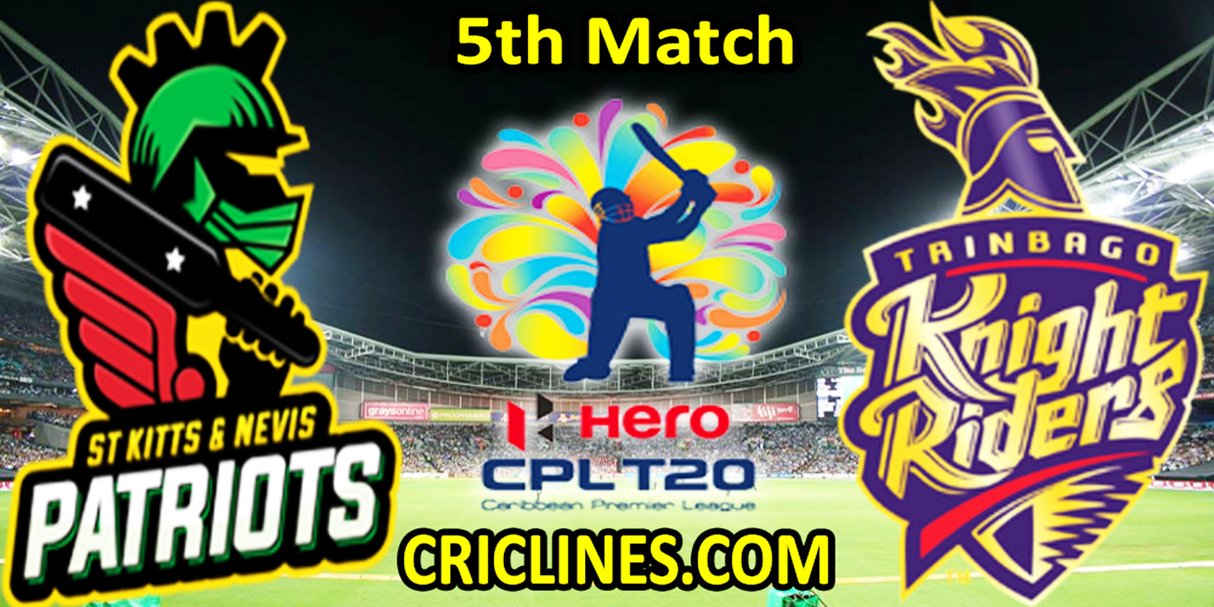 Today Match Prediction-SNP vs TKR-CPL T20 2022-5th Match-Who Will Win