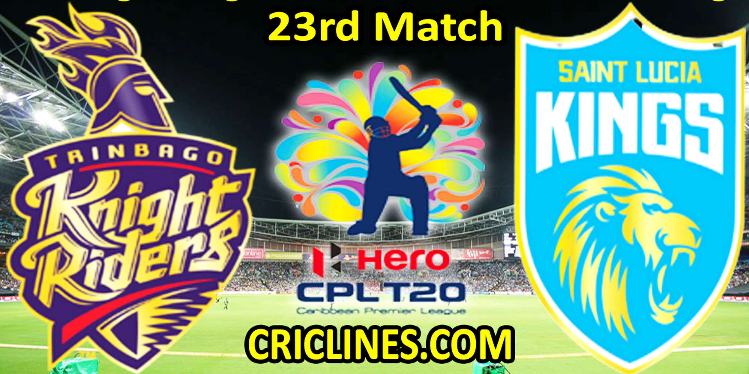 Today Match Prediction-TKR vs SLK-CPL T20 2022-23rd Match-Who Will Win