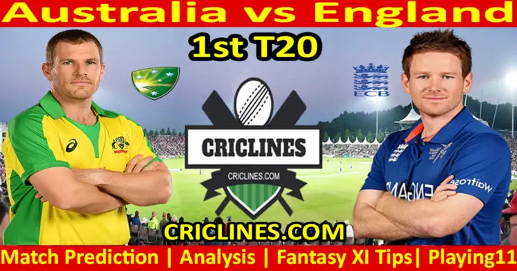Today Match Prediction-AUS vs ENG-1st T20 2022-Who Will Win
