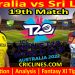 Today Match Prediction-AUS vs SL-ICC T20 World Cup 2022-Dream11-19th Match-Who Will Win
