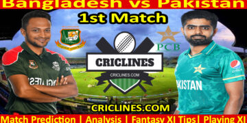 Today Match Prediction-BAN vs PAK-1st T20-New Zealand T20I Tri-Series 2022-Who Will Win Today