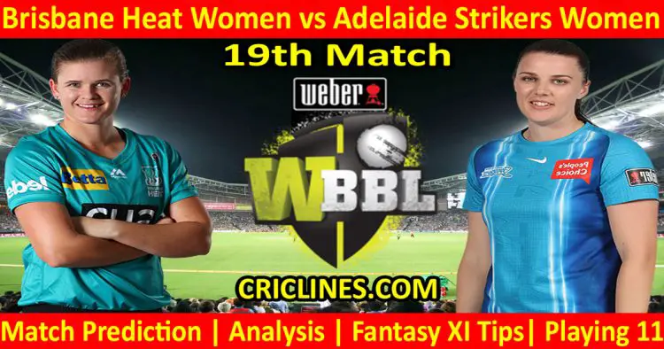 Today Match Prediction-BBHW vs ADSW-WBBL T20 2022-19th Match-Who Will Win