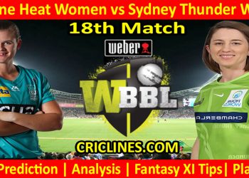 Today Match Prediction-BBHW vs SYTW-WBBL T20 2022-18th Match-Who Will Win