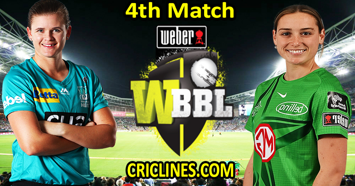 Today Match Prediction-Brisbane Heat Women vs Melbourne Stars Women-WBBL T20 2022-4th Match-Who Will Win